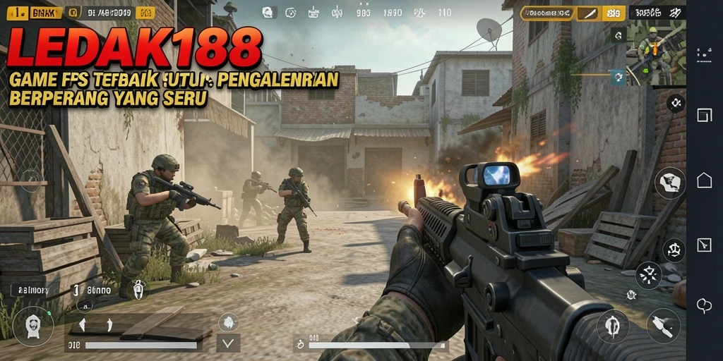 Tampilan gameplay menegangkan di LEDAK188 dengan aksi seru.
