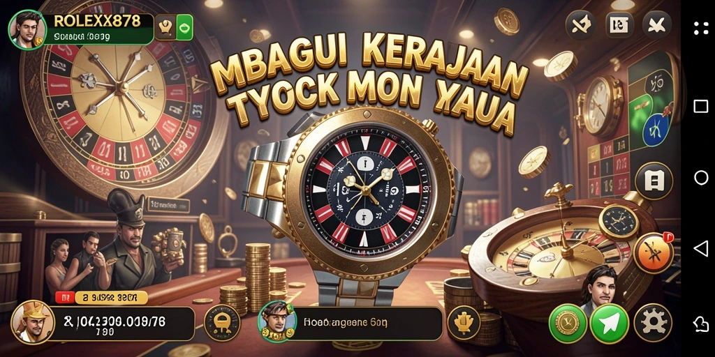 Tampilan gameplay Tycoon yang menarik dan interaktif dari ROLEX878.