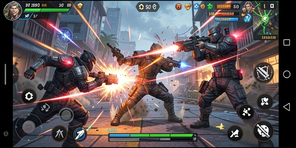 Tangkapan layar gameplay <strong>S80</strong> saat pertarungan epik berlangsung.