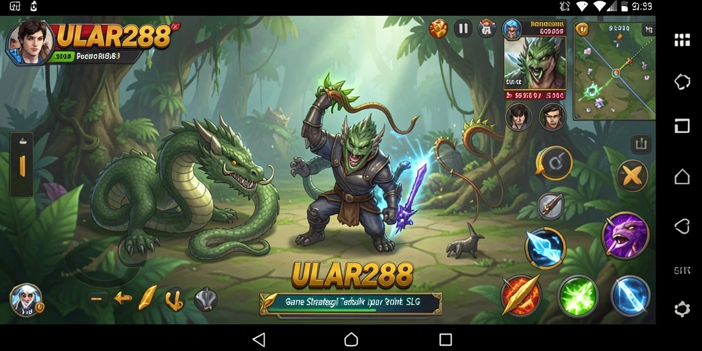 Tampilan menarik dari gameplay ULAR288 yang intens.